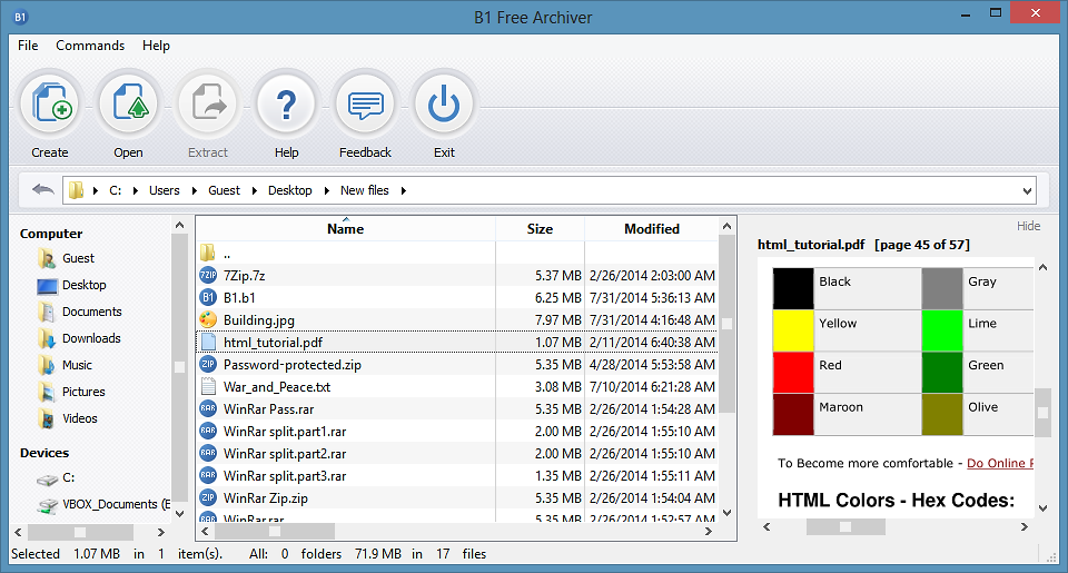b1 free archiver download